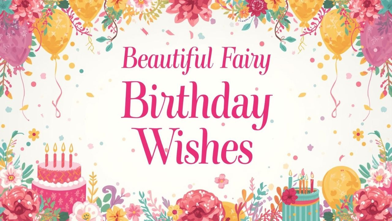beautiful fairy birthday wishes