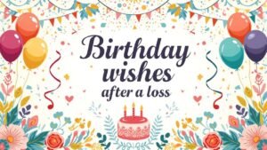 birthday wishes after a loss