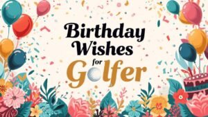 birthday wishes for golfer
