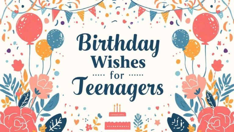 birthday wishes for teenagers