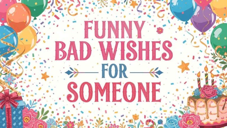 funny bad wishes for someone