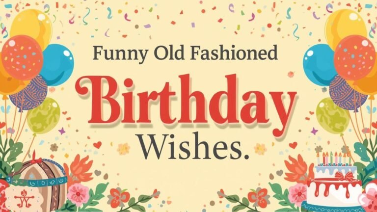old fashioned birthday wishes