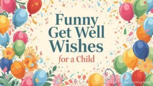 funny get well wishes for a child