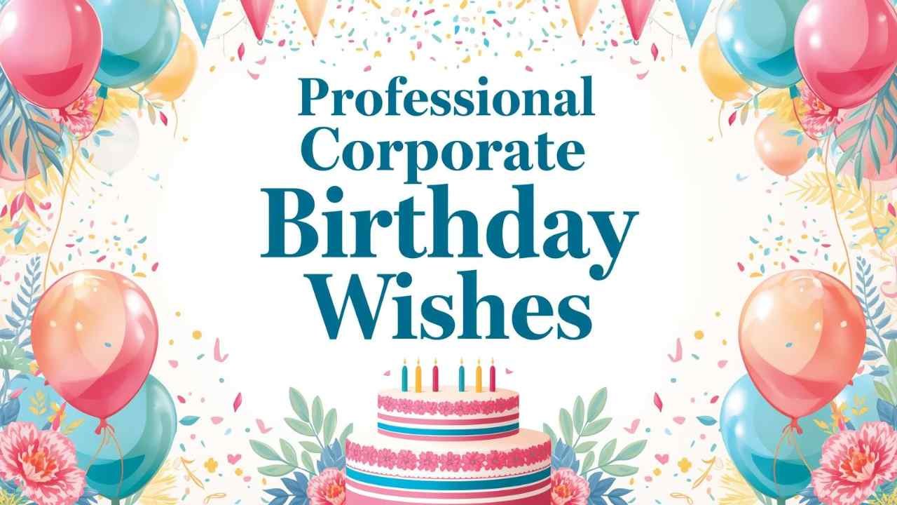 professional corporate birthday wishes