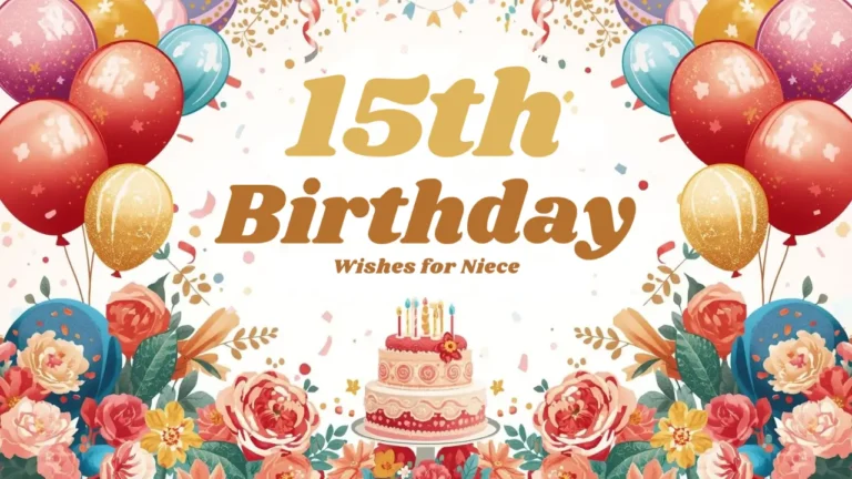 15th birthday wishes for niece