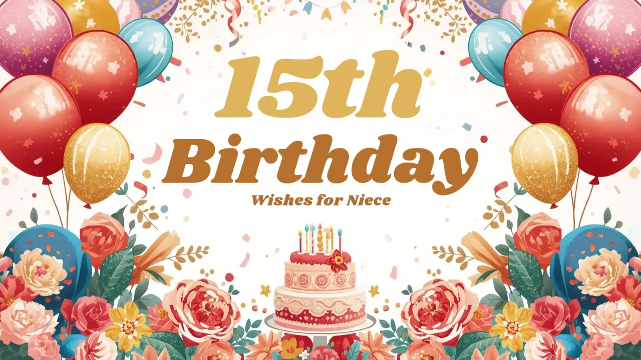 15th birthday wishes for niece