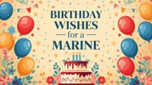 birthday wishes for a marine