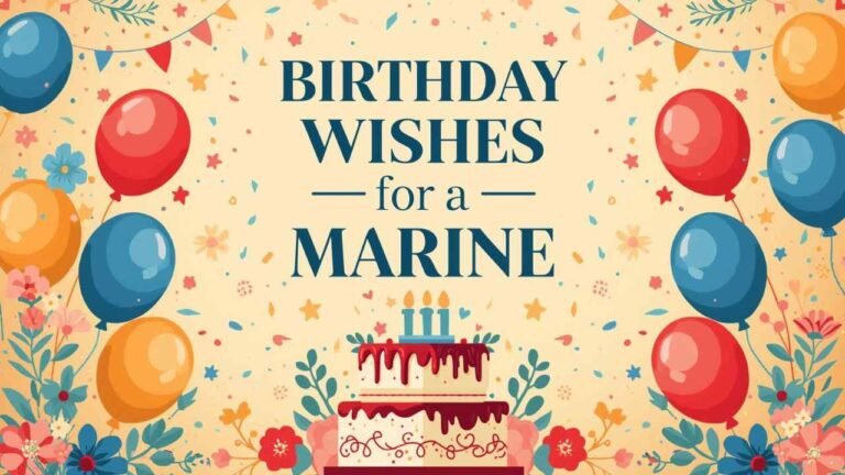 birthday wishes for a marine