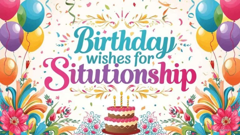 birthday wishes for situationship