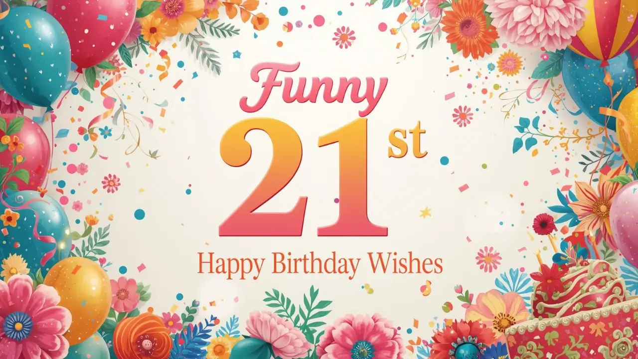 funny 21st happy birthday wishes