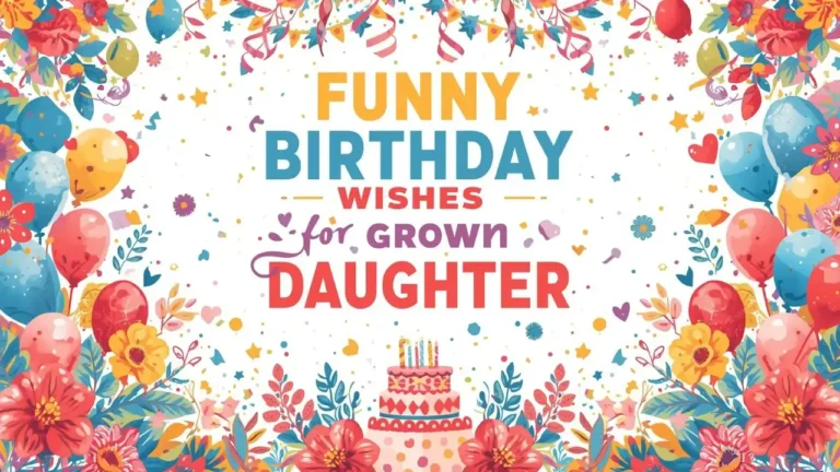 funny birthday wishes for grown daughter