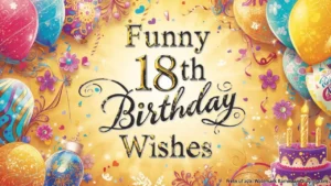 funny happy 18th birthday wishes