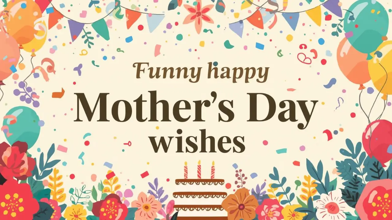 funny happy mothers day wishes