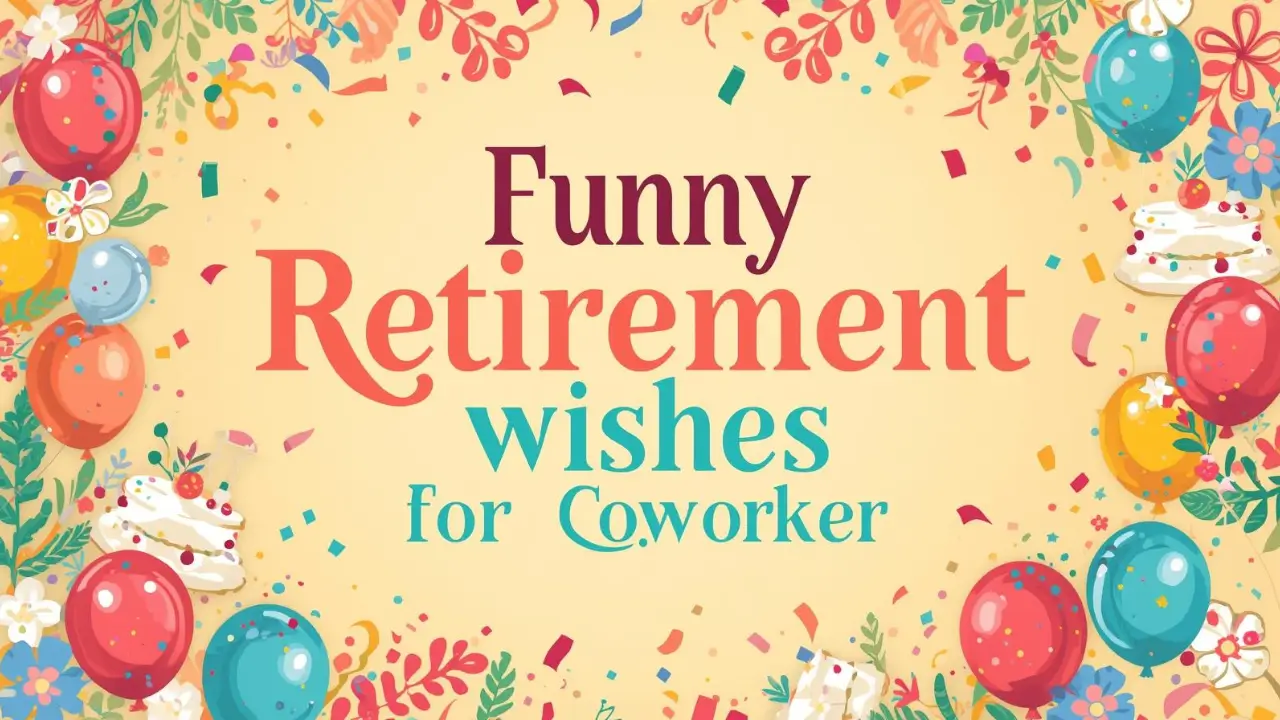 funny retirement wishes for coworker