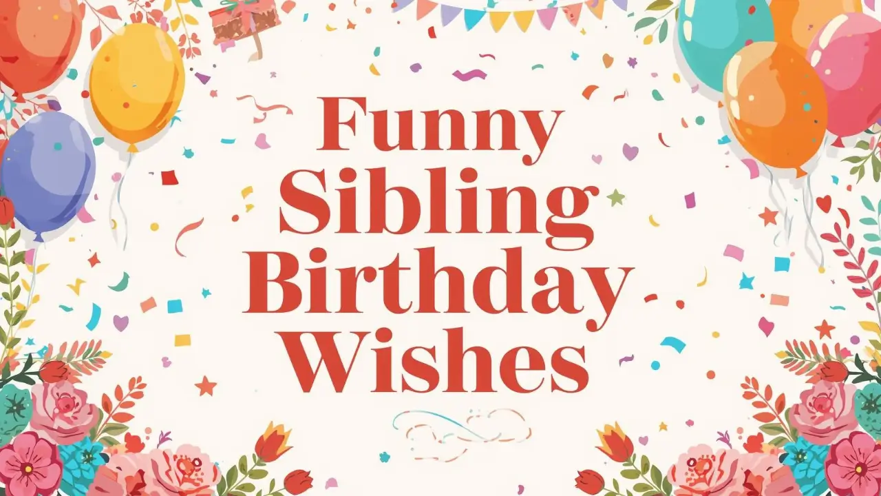 funny sibling birthday wishes
