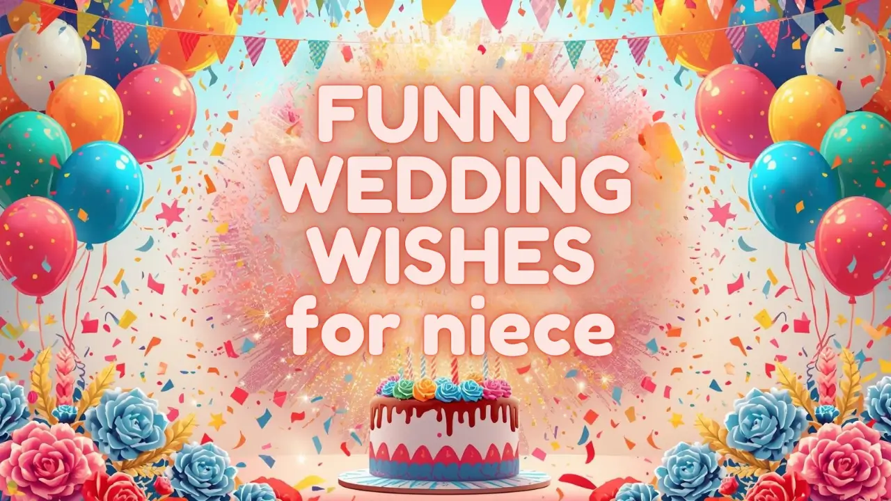 funny wedding wishes for niece