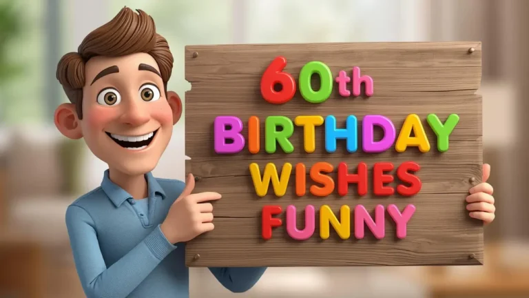 60th birthday wishes funny
