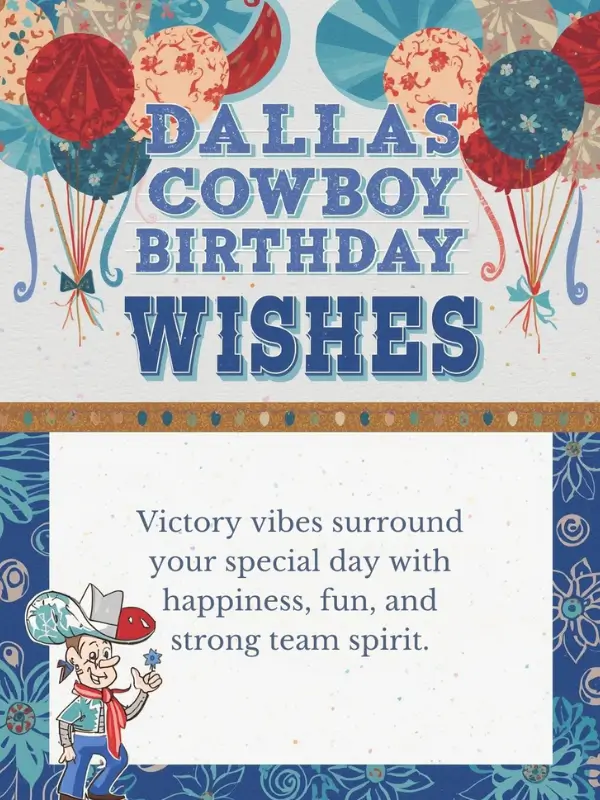 Dallas Cowboy Birthday Wishes