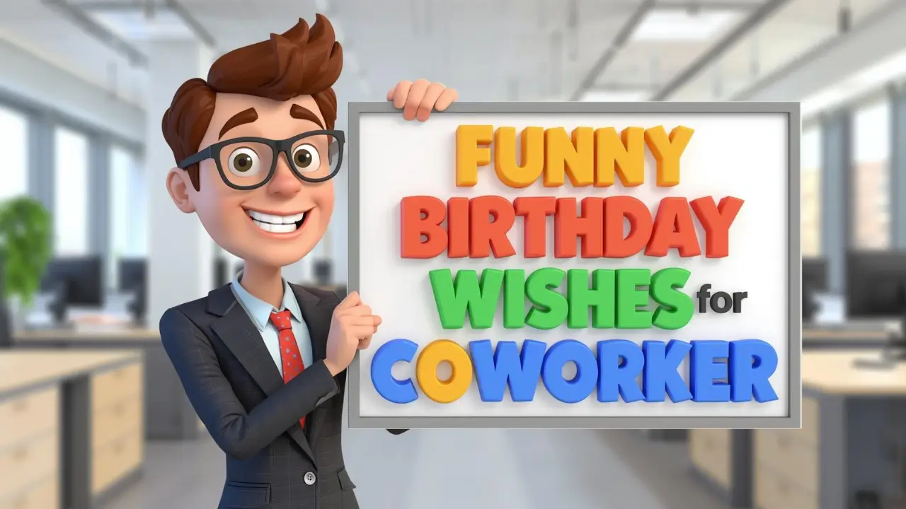 funny birthday wishes for coworker