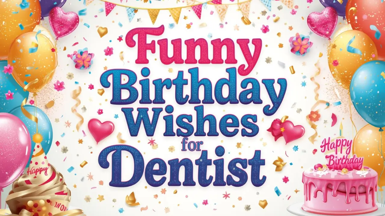 Funny Birthday Wishes for Dentist