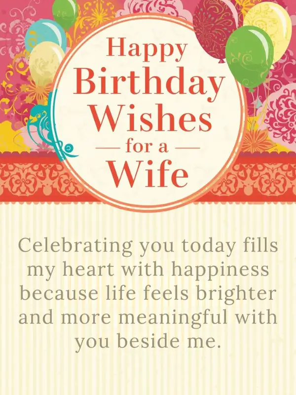 Happy Birthday Wishes for a Wife