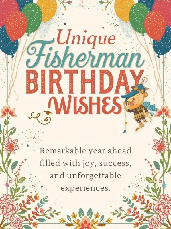 Unique Fisherman Birthday Wishes