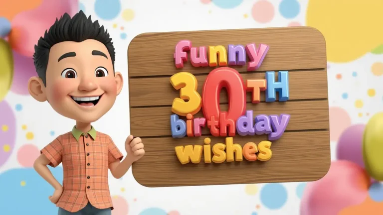 funny 30th birthday wishes