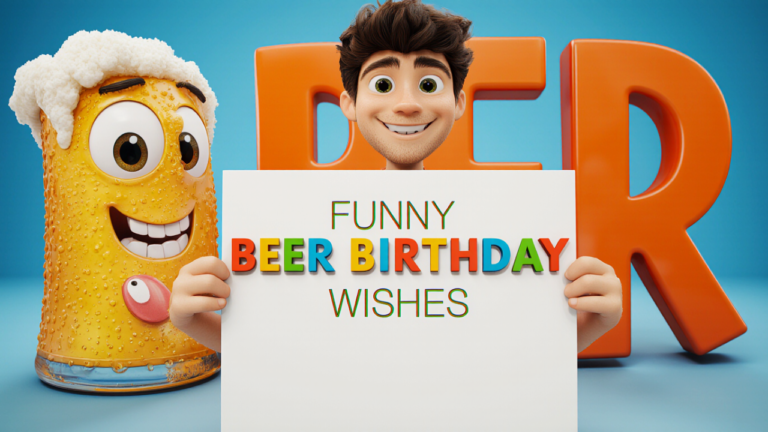 funny beer birthday wishes