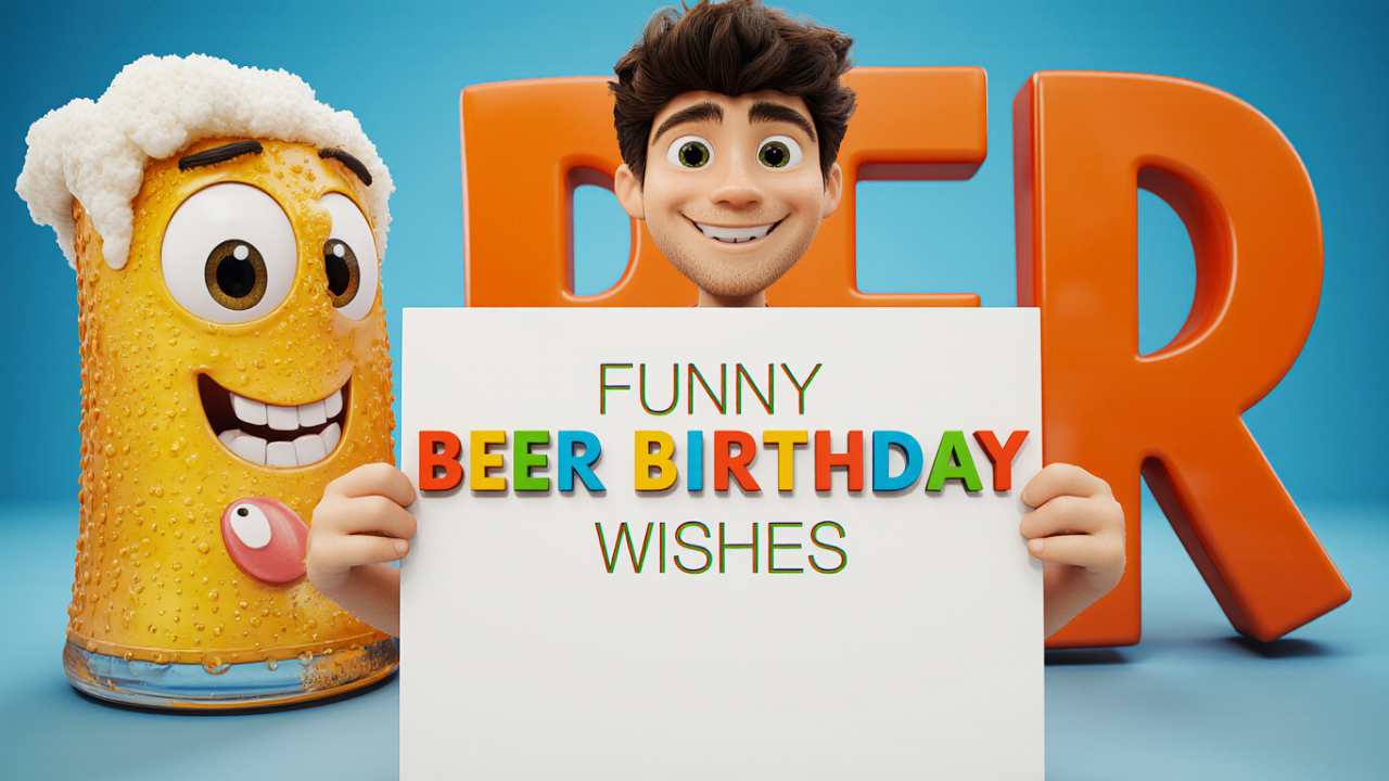 funny beer birthday wishes