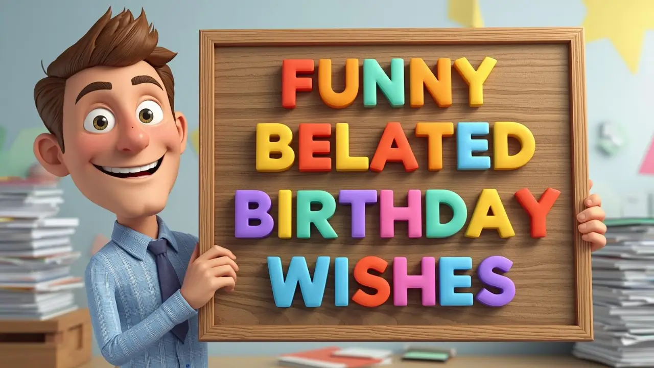 funny belated birthday wishes