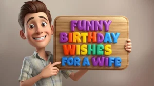 funny birthday wishes for a wife
