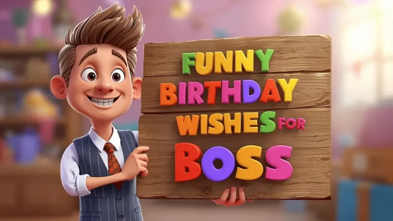 funny birthday wishes for boss