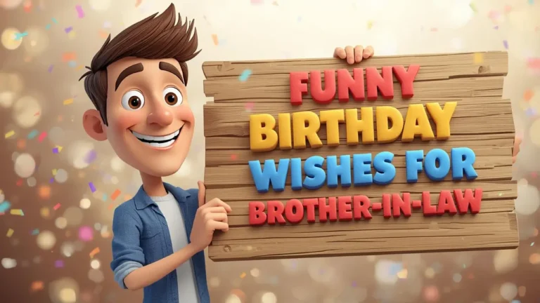 funny birthday wishes for brother in law