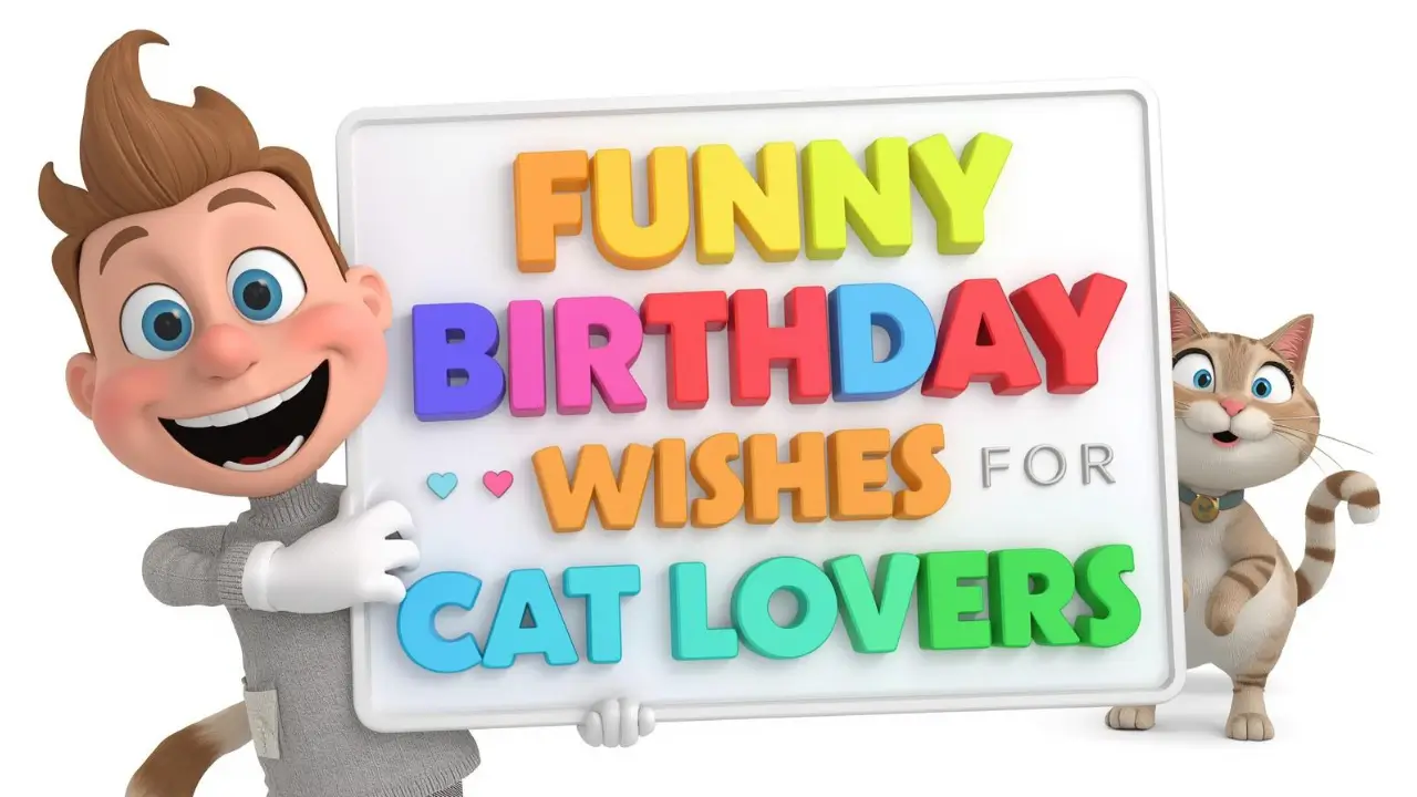 funny birthday wishes for cat lovers