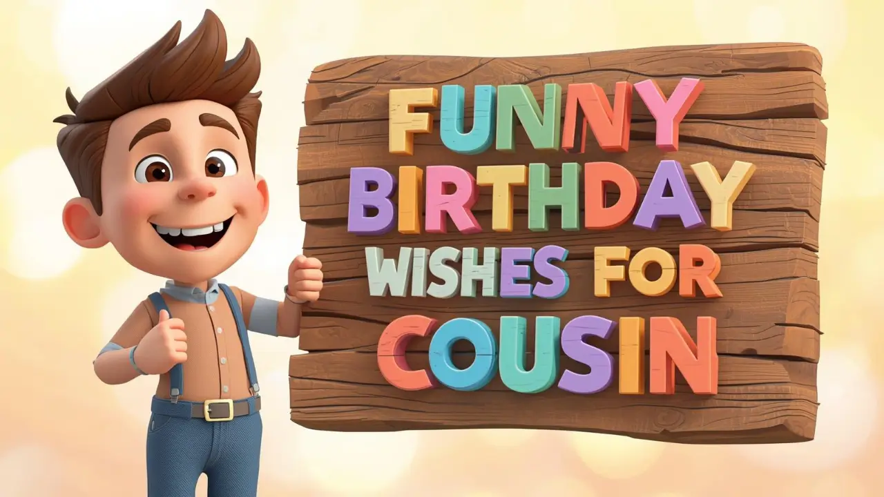 funny birthday wishes for cousin