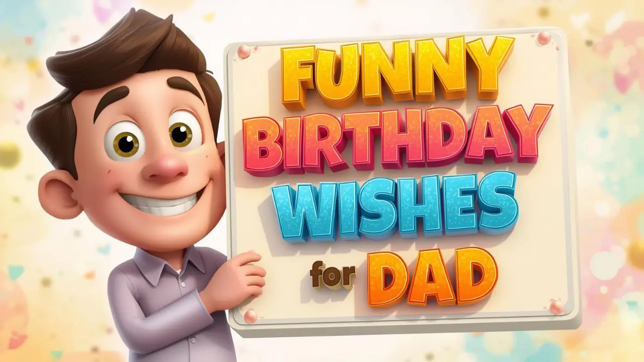 funny birthday wishes for dad