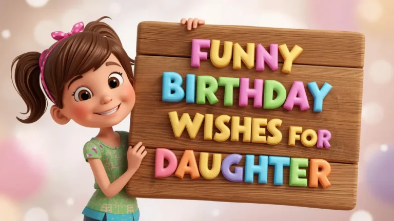 funny birthday wishes for daughter