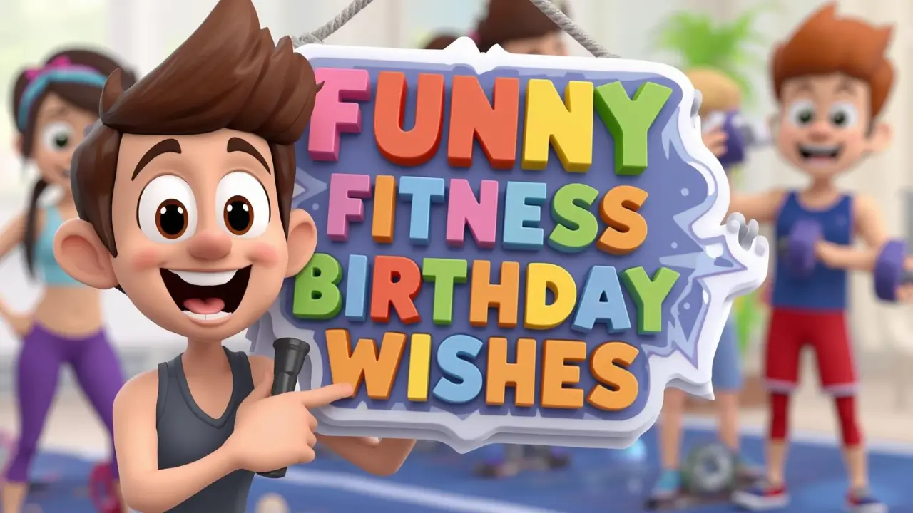 Funny Fitness Birthday Wishes