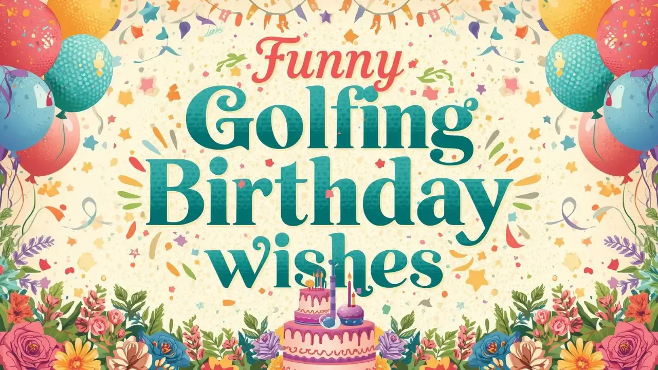 funny golfing birthday wishes