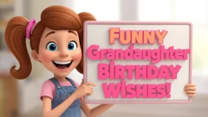 funny granddaughter birthday wishes