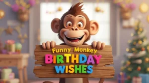 Funny Monkey Birthday Wishes
