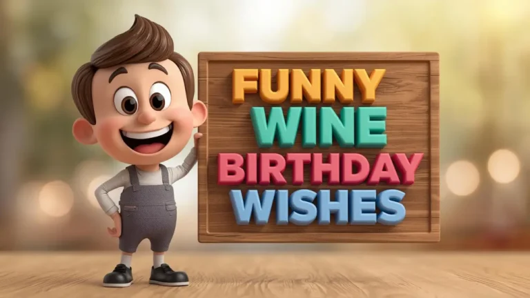 Funny Wine Birthday Wishes