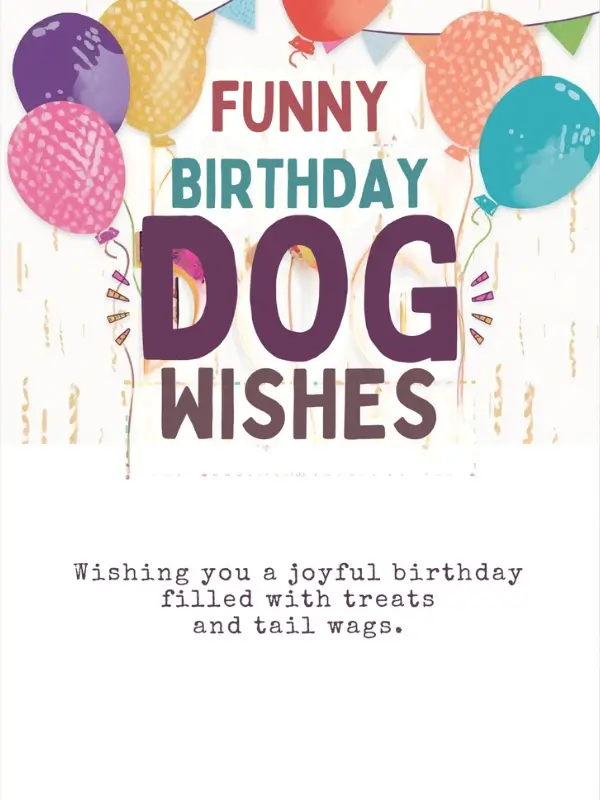 Funny Birthday Dog Wishes