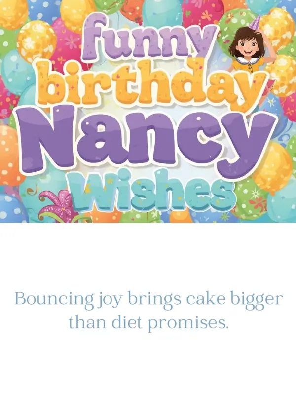 Funny Birthday Nancy Wishes