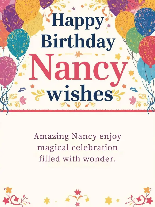 Happy Birthday Nancy Wishes
