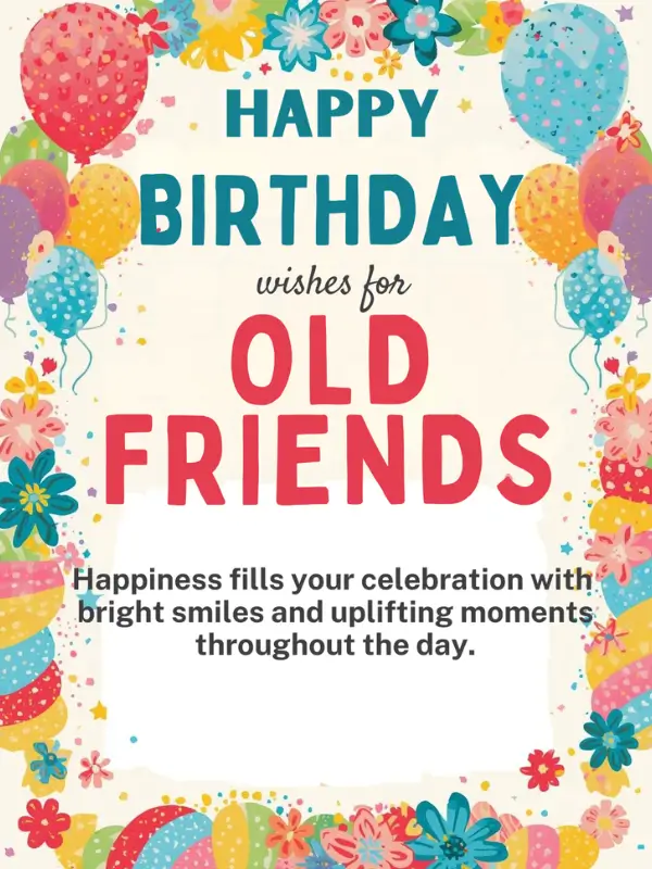 Happy Birthday Wishes for Old People