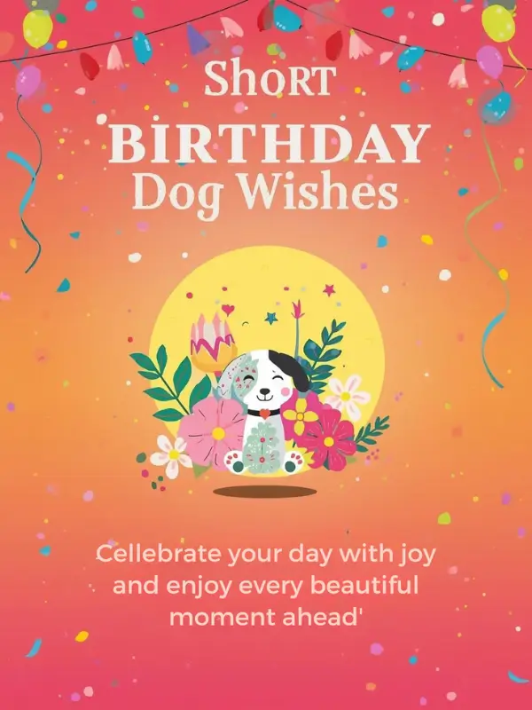 Short Birthday Dog Wishes