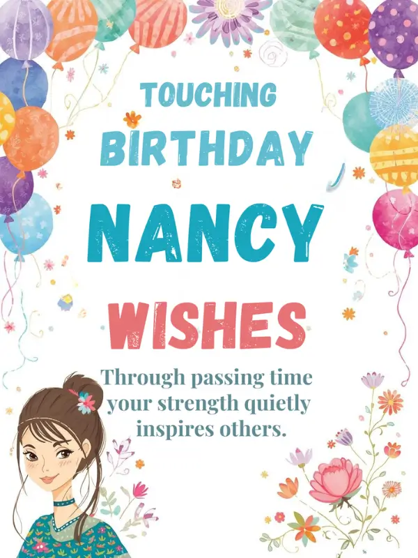 Touching Birthday Nancy Wishes