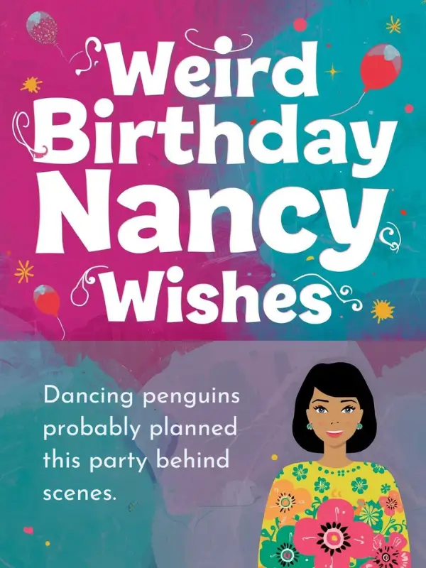 Weird Birthday Nancy Wishes