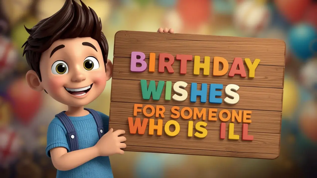Birthday Wishes for Someone Who Is Ill